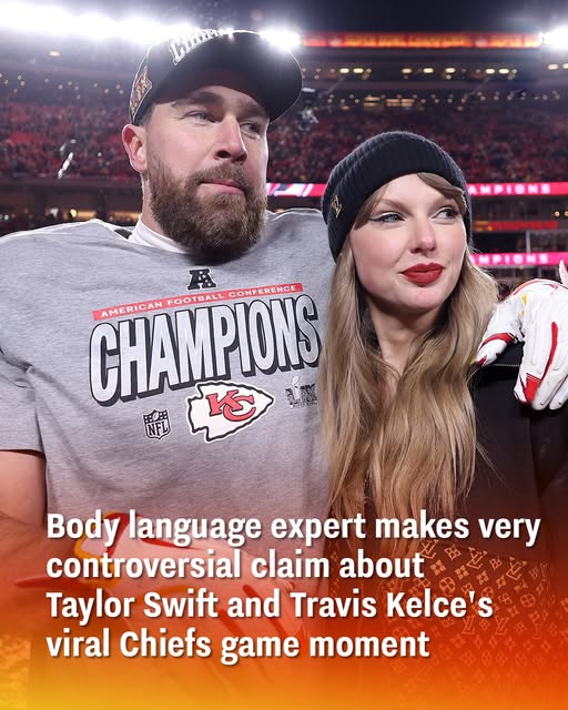 Body Language Specialist Claims Something Controversial About Taylor Swift and Travis Kelce’s Viral Moment with the Chiefs