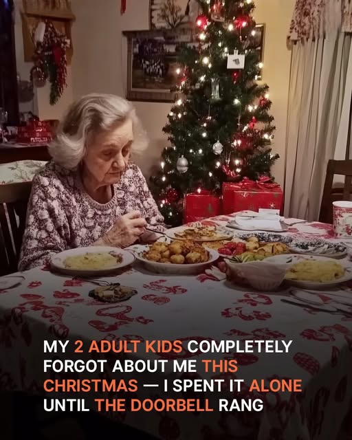 Elderly Woman Celebrates Christmas Alone after Her Children Find Out She Is a Cleaner