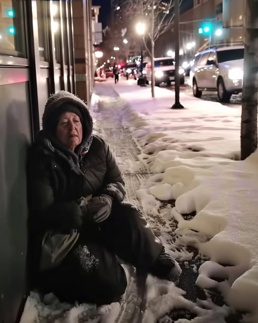 I Found an Elderly Woman on the Roadside on a Snowy Christmas Eve & Took Her Home — Days Later, a Luxury Decorated SUV Pulled up to My Door