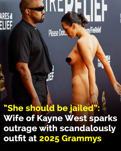 Bianca Censori’s naked Grammys dress sparks outrage