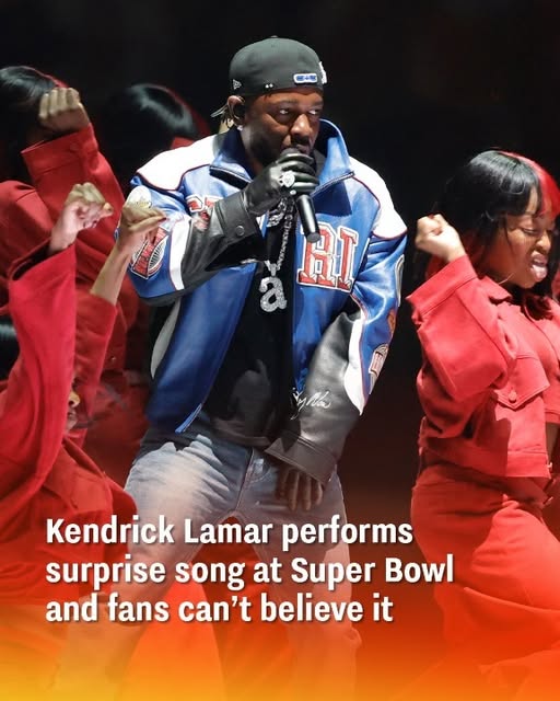 Fans Are Left Speechless as Kendrick Lamar Delivers a Surprise Song at the Super Bowl