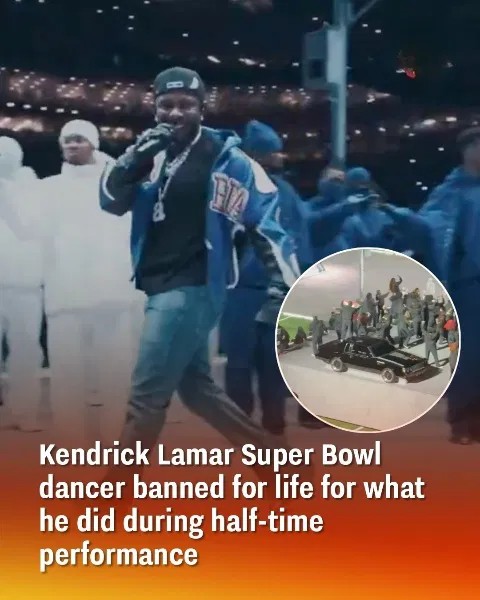 Kendrick Lamar Super Bowl dancer banned for life for what he did during half-time performance