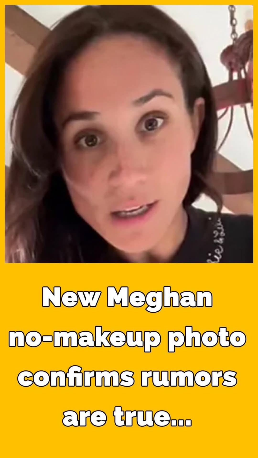 Meghan Markle appears without makeup in new video