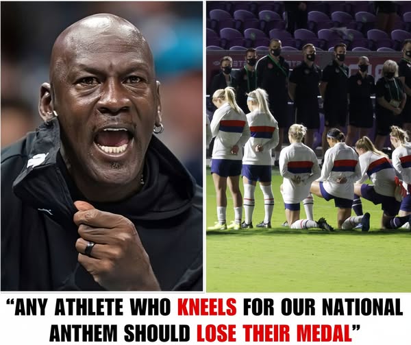 Michael Jordan Sparks Controversy with Call for Medal Removal from Athletes Kneeling During Anthem