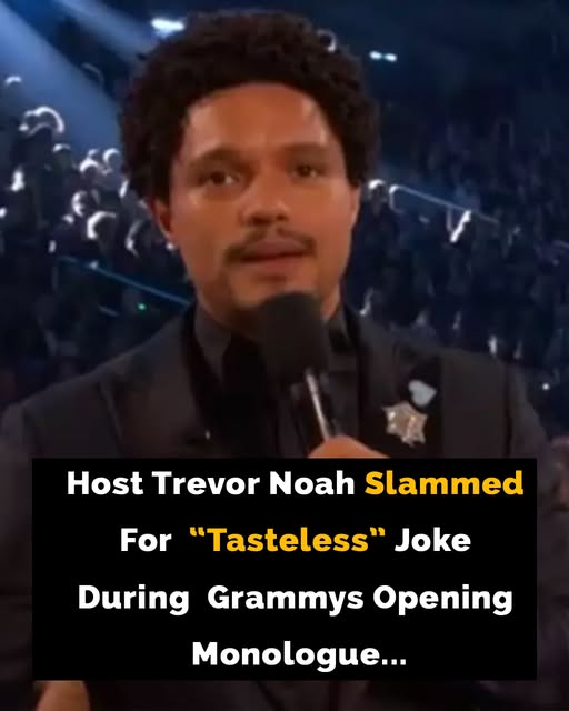 Trevor Noah slammed over ‘offensive’ joke at Grammys